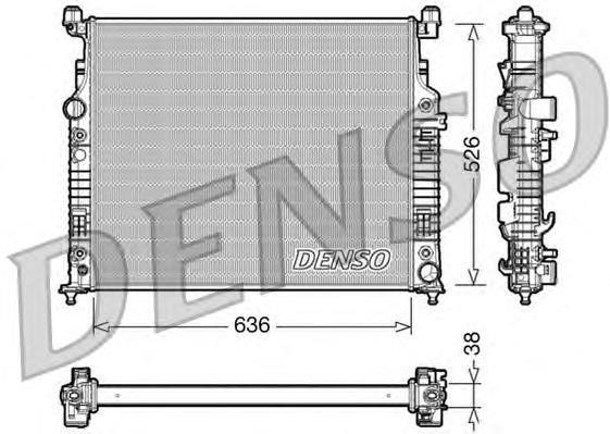 Denso Chłodnica Silnika Mercedes Opinie i ceny na Ceneo pl