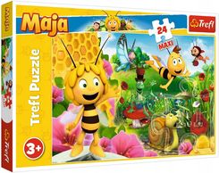 Trefl Puzzle maxi 24el. W świecie pszczółki Mai 14297