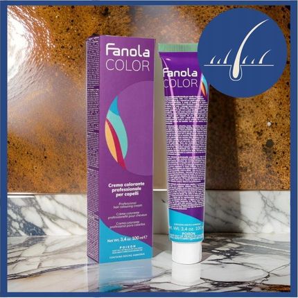 Fanola Crema Colore Farba 6.66 100Ml - zdjęcie 3