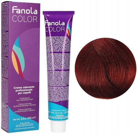 Fanola Crema Colore Farba 6.66 100Ml - zdjęcie 4