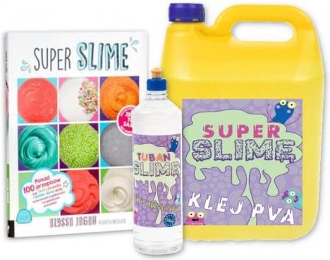 Tuban Zestaw W Klej L Aktywator L Ksi Ka Super Slime Gluty