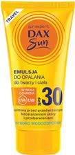 Zdjęcie Dax Sun TRAVEL Emulsja do opalania do twarzy i ciała SPF 30 50ml - Poniec