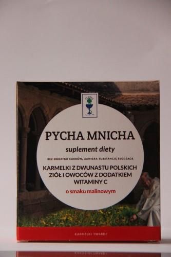 Zdjęcie Planta-Lek Planta Lek Pycha Mnicha Karmelki Malinowe Bez Cukru 80G - Olkusz