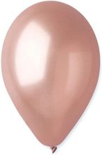 Zdjęcie Godan Balony Gemar Metal 26Cm Różowo-Złoty 100Szt - Sieradz