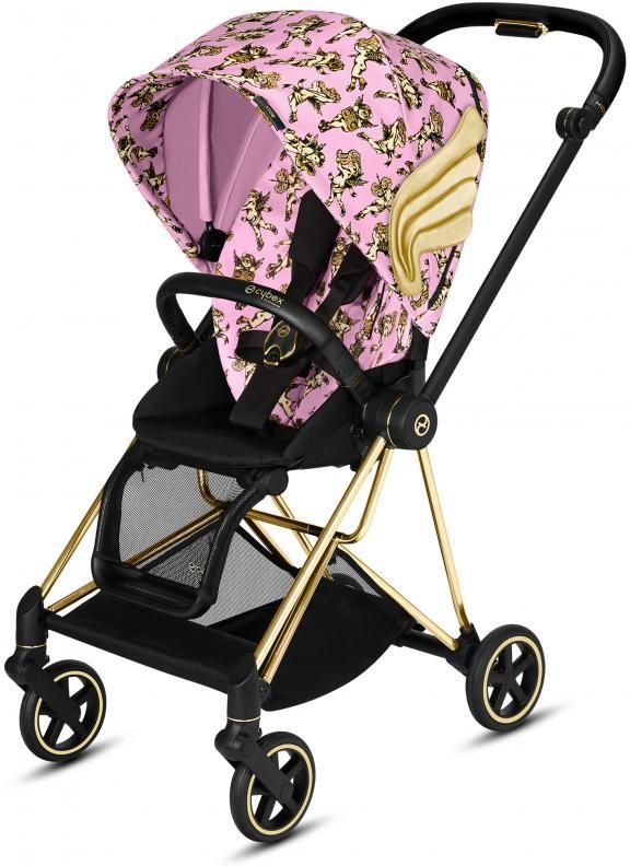 W Zek Cybex Mios Jeremy Scott Cherubs Pink Spacerowy Ceny I