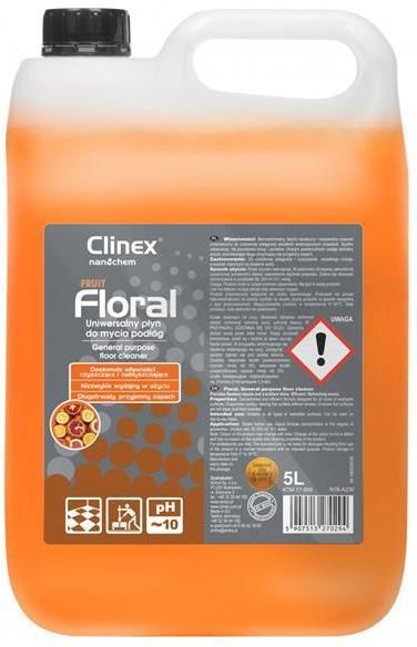 Clinex Uniwersalny Płyn Floral Fruit 5L Do Mycia Podłóg 77888 Cl77888