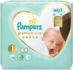 Zdjęcie Pampers Pieluchy Premium Care rozmiar 1, 26szt. - Konin