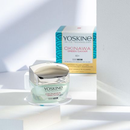 Yoskine Okinawa Green Caviar Krem do twarzy 60+ na dzień i noc 50ml - zdjęcie 4
