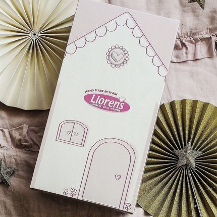 Llorens Lalka Bobas Nica Na Różowym Kocyku 38Cm 73860 - zdjęcie 2