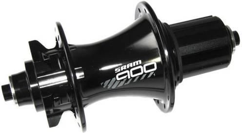 Sram Boost Tylna Piasta Mtb Disc X Czarna Otw