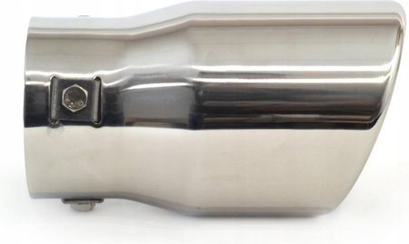 KOŃCÓWKA WYDECHU CHROM DUŻA 90MM OKRĄGŁA WARSZAWA MT007 - zdjęcie 4
