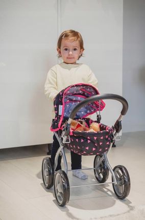 Kinderplay Wózek Dla Lalek Głęboki Gondola - zdjęcie 4