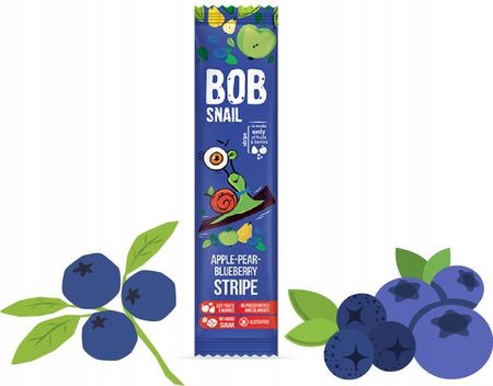 Eco-Snack Bob Snail Jabłko-Gruszka-Borówka 14G - zdjęcie 3
