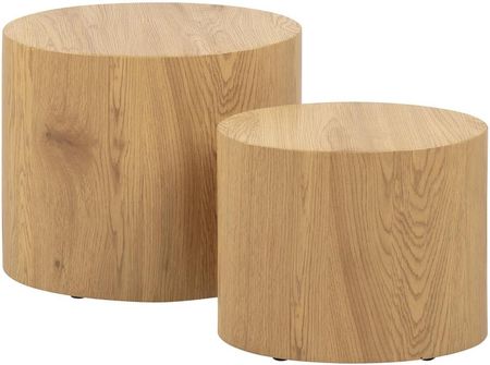 Actona Mice Stolik Kawowy 2 Set Drewniane - zdjęcie 3