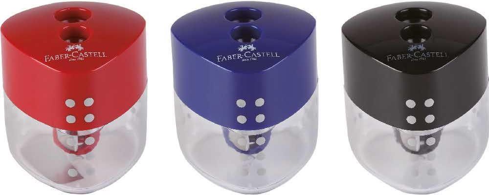 Zdjęcie Faber-Castell Temperówka Grip Podwójna Kol. Classic Faber-Castell. Kolorów - Dobiegniew