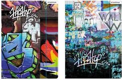 Zdjęcie Starpak Teczka Z Gumką A4 Graffiti Fol 10/100 - Miechów