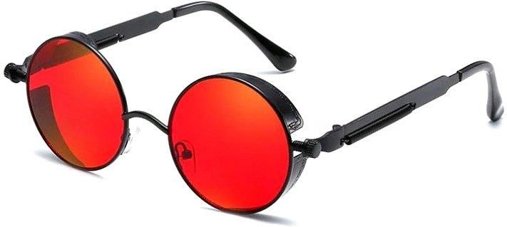 Okulary Lenonki Steampunk Retro Ray Red Ceny I Opinie Ceneo Pl