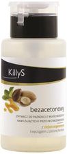Zdjęcie KillyS Acetone Free Nail Polish Remover bezacetonowy zmywacz do paznokci pompka Olejek Arganowy 50ml - Łasin