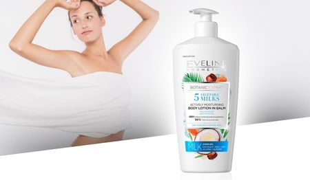 Eveline Botanic Expert Mleczko Do Ciała W Balsamie Aktywnie Nawilżające 350 ml - zdjęcie 2