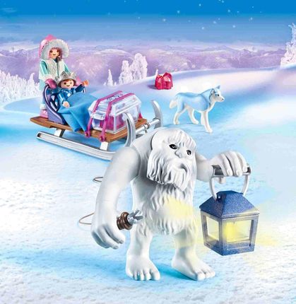 Playmobil 9473 Magic Zimowy Troll Z Sankami - zdjęcie 2