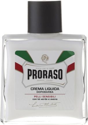 Proraso White After Shave Cream Balsam Po Goleniu Do Skóry Wrażliwej 100ml - zdjęcie 2