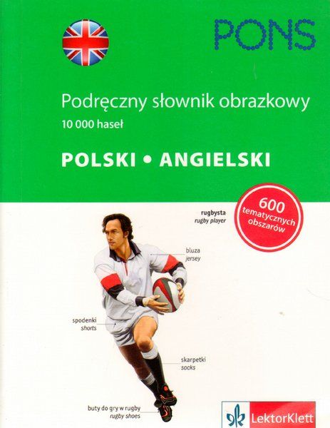 Nauka angielskiego Pons Podręczny słownik obrazkowy polski angielski