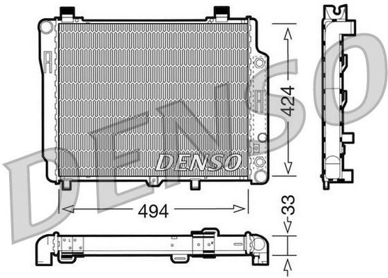 Denso Chłodnica Mb C W202 Densodrm17075 Opinie i ceny na Ceneo pl