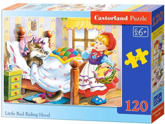 Castorland Puzzle 120El Czerwony Kapturek Ceny I Opinie Ceneo Pl