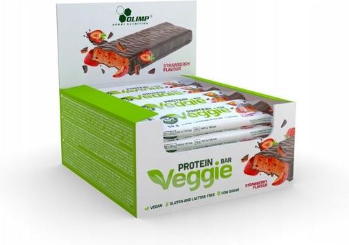 Olimp Veggie Protein Bar Baton X G Ceny I Opinie Ceneo Pl