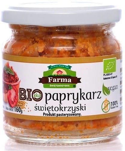 Farma Świętokrzyska Paprykarz Świętokrzyski Bio 160g Ceny i opinie