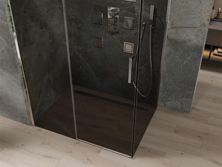 Mexen Omega 100x80cm Grafit Chrom 825-100-080-01-40 - zdjęcie 5