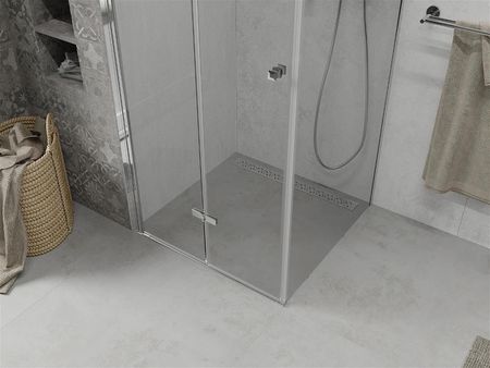Mexen Lima 80x80cm Transparent Chrom 856-080-080-01-00 - zdjęcie 3