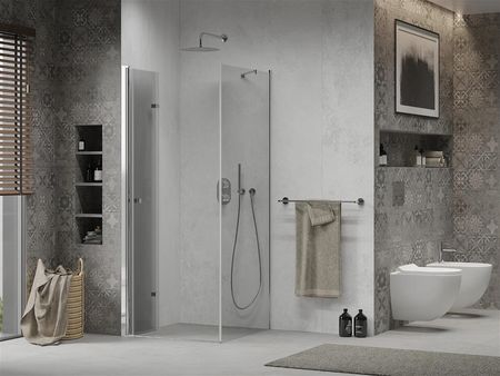 Mexen Lima 80x80cm Transparent Chrom 856-080-080-01-00 - zdjęcie 6