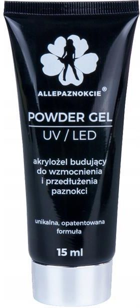 Allepaznokcie Powder Gel Akrylo El Ml Nude P Dzelek Do Elu