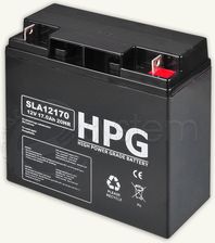 Akcesoria alarmowe HPG Akumulator żelowy 12V 17Ah - zdjęcie 1