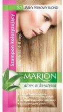 Zdjęcie Marion Szampon koloryzujący 4 - 8 myć 51 Jasny perłowy blond 40ml - Zakroczym