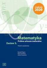 Podr Cznik Szkolny Matematyka Pr Bne Arkusze Maturalne Zestaw Poziom