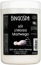 Zdjęcie BINGOSPA 100% Salt From The Dead Sea Sól 100% Z Morza Martwego Do Pielęgnacji Ciała 1000 g - Nałęczów