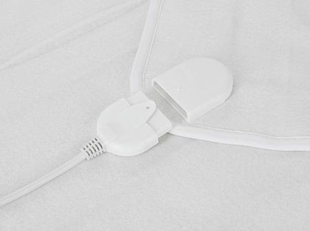 Mesko Elektryczny Koc Biały 150x80cm 60W (Ms7419) - zdjęcie 3