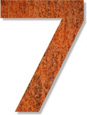 Zdjęcie Keilbach Numer Na Dom Iron Number 7 24 Cm (80027) - Sułkowice