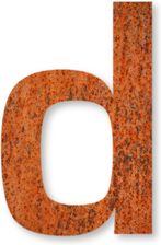 Zdjęcie Keilbach Litera Na Dom Iron Number D 24 Cm (08002D) - Sławków
