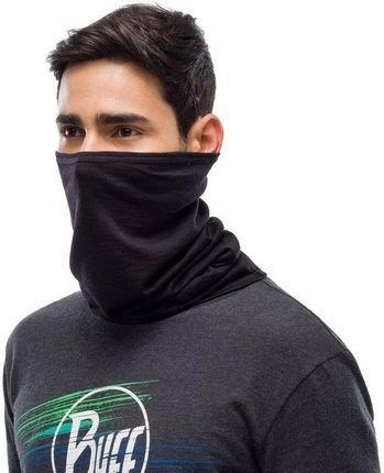 Chusta Buff Lightweight Merino Wool SOLIDBLACK - zdjęcie 2