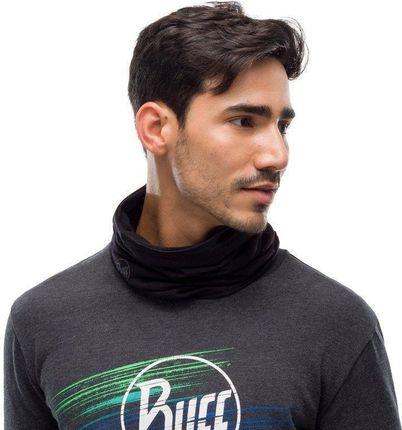 Chusta Buff Lightweight Merino Wool SOLIDBLACK - zdjęcie 4