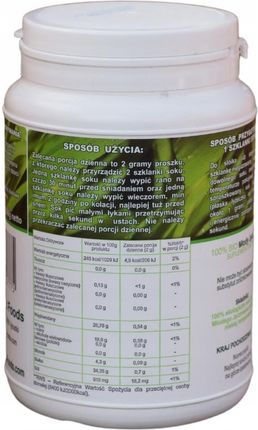 Bio Młody Jęczmień Zielony 100% Sok Shaker 300g - zdjęcie 2