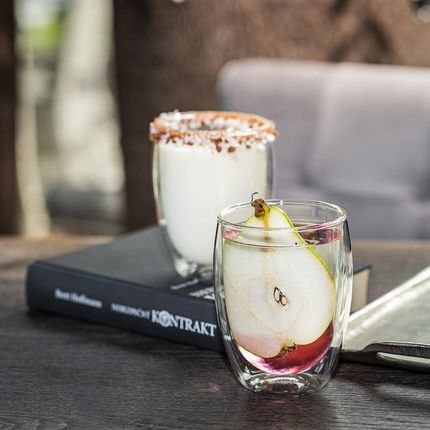 4Home Szklanka termiczna na latté HotCool 350 ml, 2 szt. - zdjęcie 3