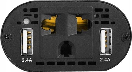 Przetwornica 12V/230V 150W Ltc + 2xUSB 2.4A - zdjęcie 5