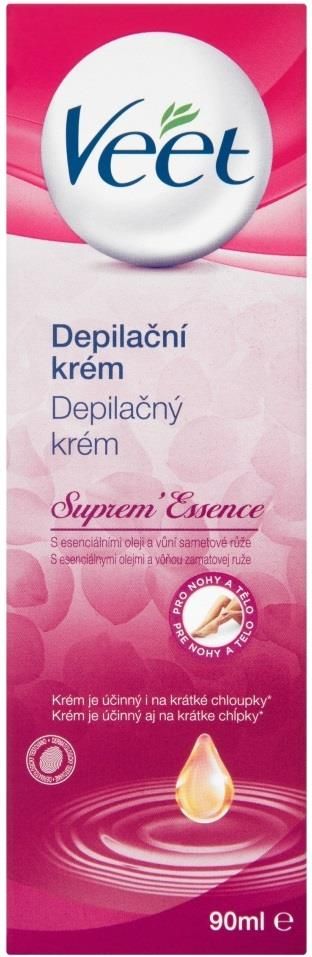 Produkt do depilacji Veet Suprem Essence krem do depilacji dla skóry