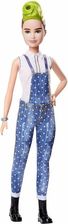 Barbie Fashionistas Modne przyjaciółki zielone włosy FBR37 FXL57