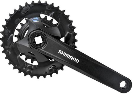 Shimano Mtb Fc-M315 36X22 175Mm Czarny 2X7 8 Rz. - zdjęcie 2