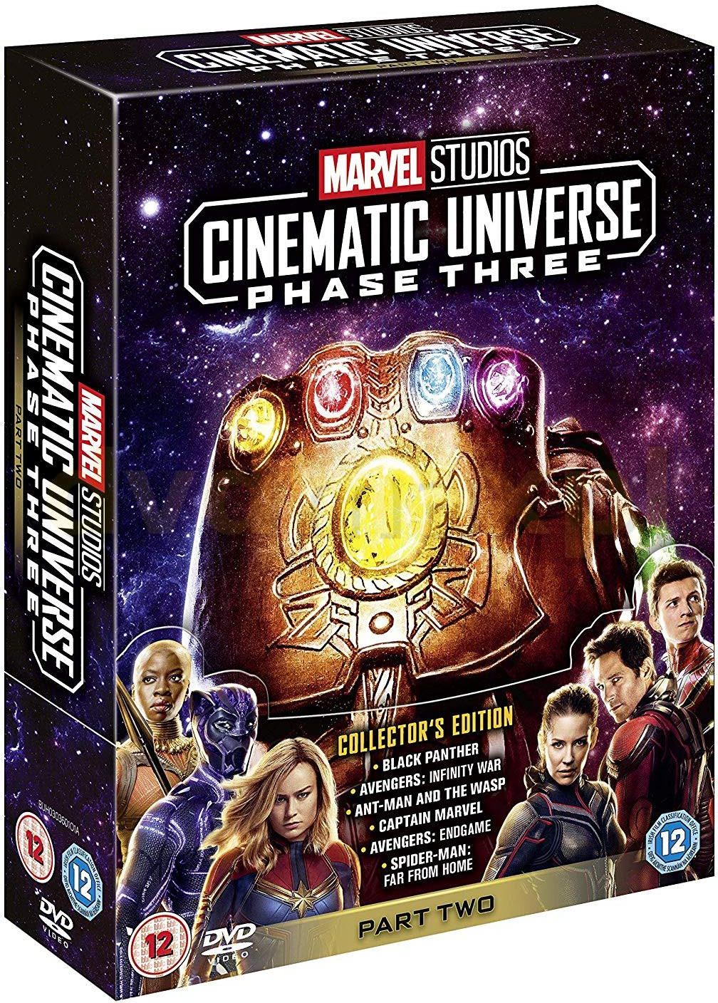 Film DVD Marvel Studios Cinematic Universe Phase Three Part Two BOX